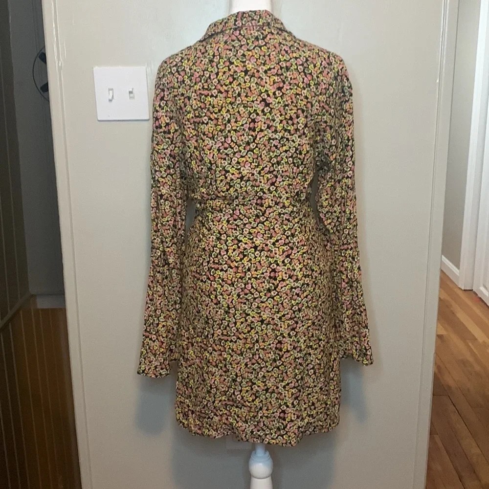 Zara Liberty Floral Printed Mini Dress | Boho Y2K 90s Retro - Picture 11 of 15